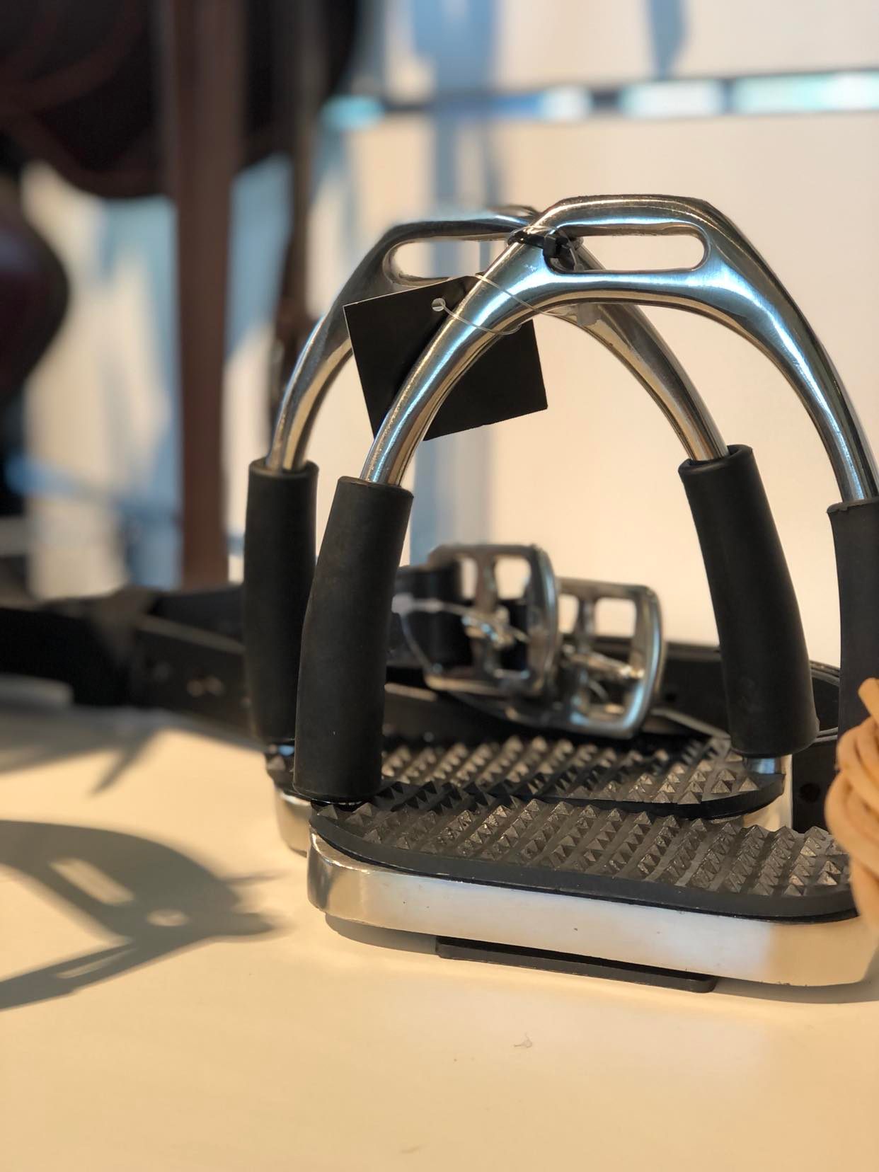 Stigbøjler, remme og stigbøjleposer