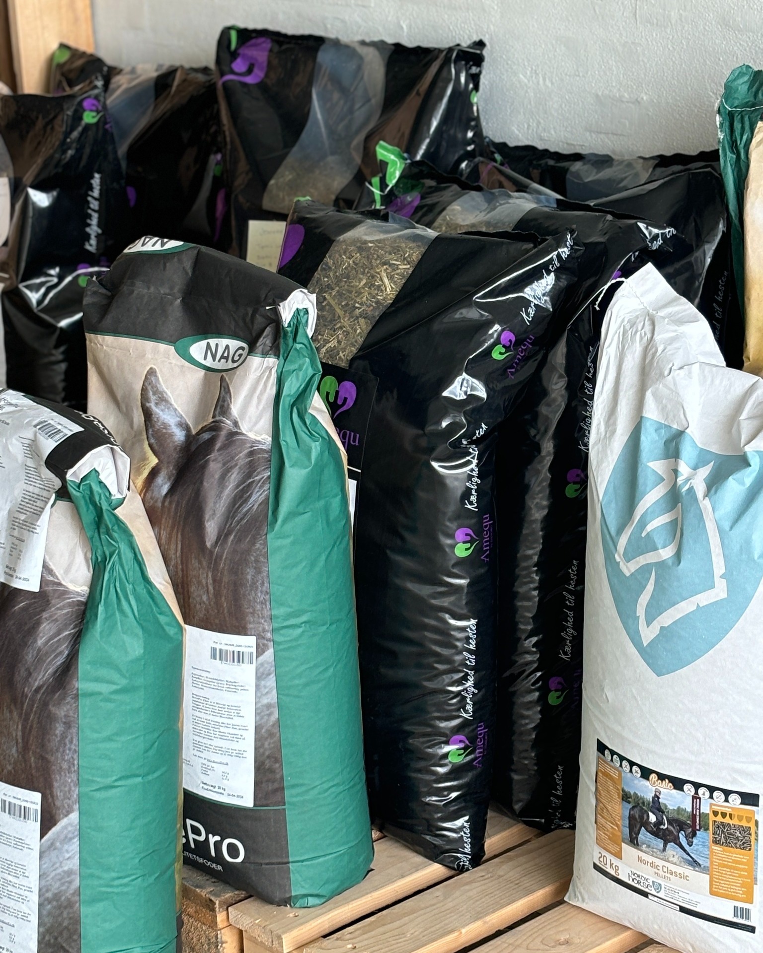 Foder med vitaminer og mineraler