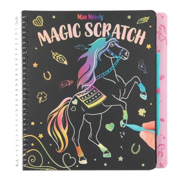 Miss Melody Magic Scratch Book