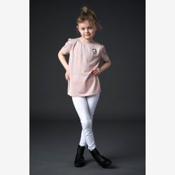 EQ Molly tights - Hvid - Brn