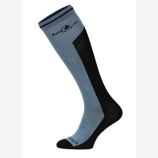 Fairplay strmper - Amery - Dusty Blue/Black