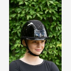 Fairplay ridehjelm - Equileus W-V Stellify - Shiny Black