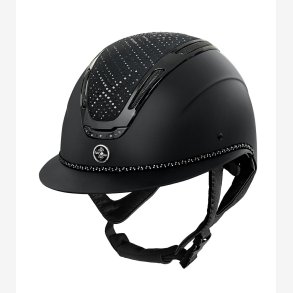 Fairplay ridehjelm - Equileus W-V Stellify - Mat Black