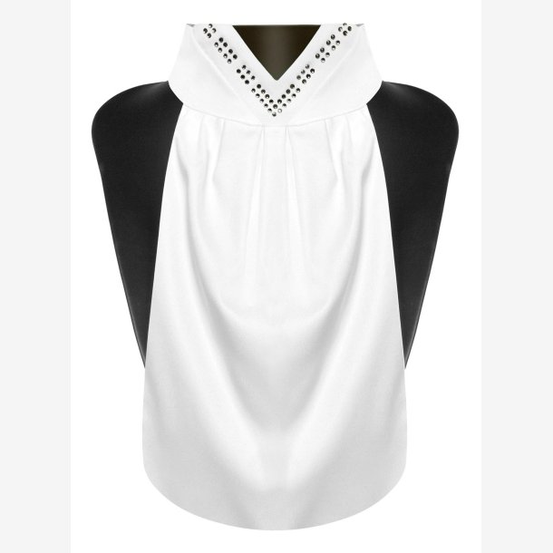 FairPlay Plastron - Faven - Hvid/Sort