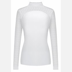 Fairplay Stvne bluse Anita - LS - Hvid