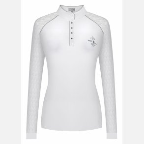 Fairplay Stvne bluse Anita - LS - Hvid