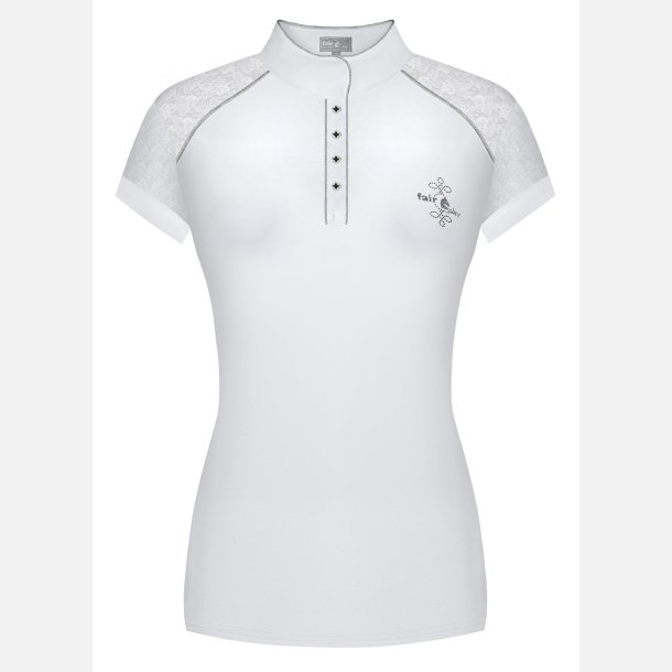 Fairplay Stvne bluse Anita - SS - Hvid