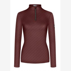 FairPlay Half Turtleneck - Joss - Cherry Brown