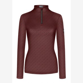 FairPlay Half Turtleneck - Joss - Cherry Brown
