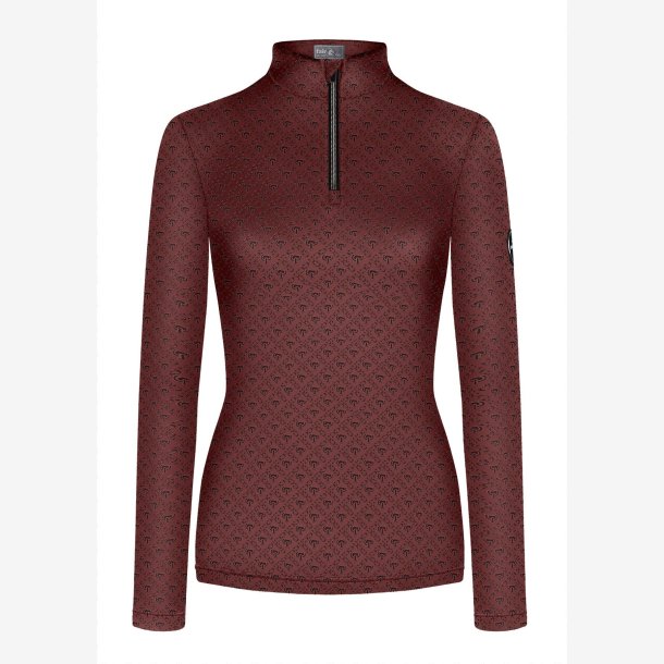 FairPlay Half Turtleneck - Joss - Cherry Brown