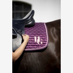 HG Taleen sadelunderlag - Plum