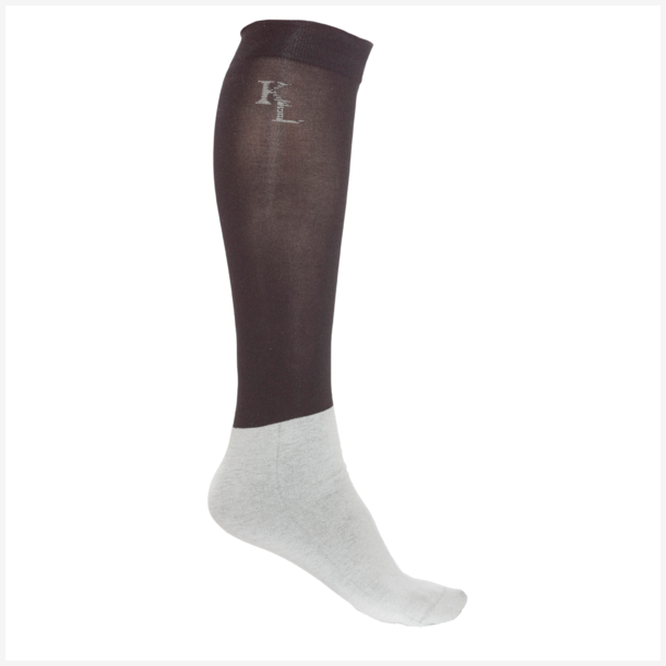 Kingsland Classic Show str�mper - Sort - 3 pak