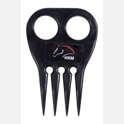 HKM Man flette st i etui - Hvid