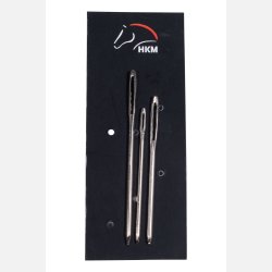 HKM Man flette st i etui - Hvid