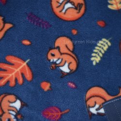Weatherbeeta Fleece Cooler Standard Neck - Squirrel print