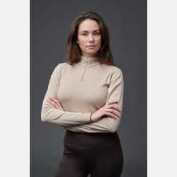 EQ Kolyma bluse - Sandshell Melange