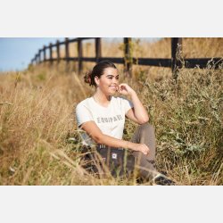 EQ Kylie t-shirt - Sandshell