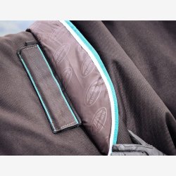 Weatherbeeta Comfitec Ultra Comfi Detach-A-Neck Medium/Lite Charcoal/TealBlue/White - 100 gr