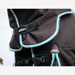 Weatherbeeta Comfitec Ultra Comfi Detach-A-Neck Medium/Lite Charcoal/TealBlue/White - 100 gr