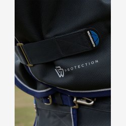 Weatherbeeta Comfitec Ultra Comfi Detach-A-Neck Medium/Lite Charcoal/Navy/White - 100 gr