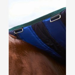 Weatherbeeta Comfitec Plus Dynamic Turnout - Navy/Forest Green - 100 gr