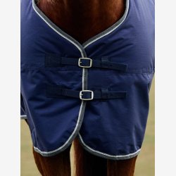 Weatherbeeta Comfitec Tyro Turnout Standard neck - Navy/Charcoal - 50 gr