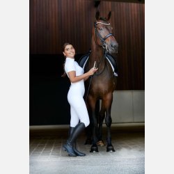 EQ Krystal stvnebluse - Hvid