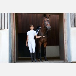 EQ Krystal stvnebluse - Hvid