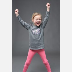 EQ Linda bluse - Dark Grey Melange - Brn