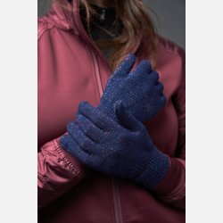 EQ Luna Glitter handsker - Navy
