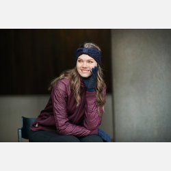 EQ Luna Glitter handsker - Navy