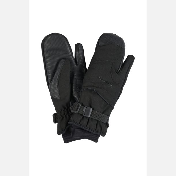 EQ Lucinda 3-finger vanter - Sort - Brn