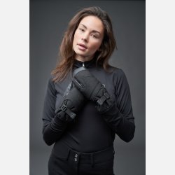 EQ Lucinda 3-finger vanter - Sort