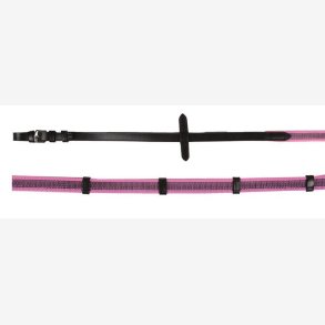 HKM Gummit�jle - sammenv�vet - Pink/Sort