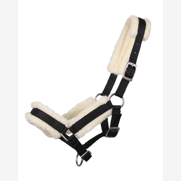 QHP F�l Grime med pels - Sort