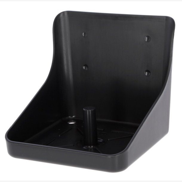 Kerbl Slikstensholder - Sort plast - 10 kg