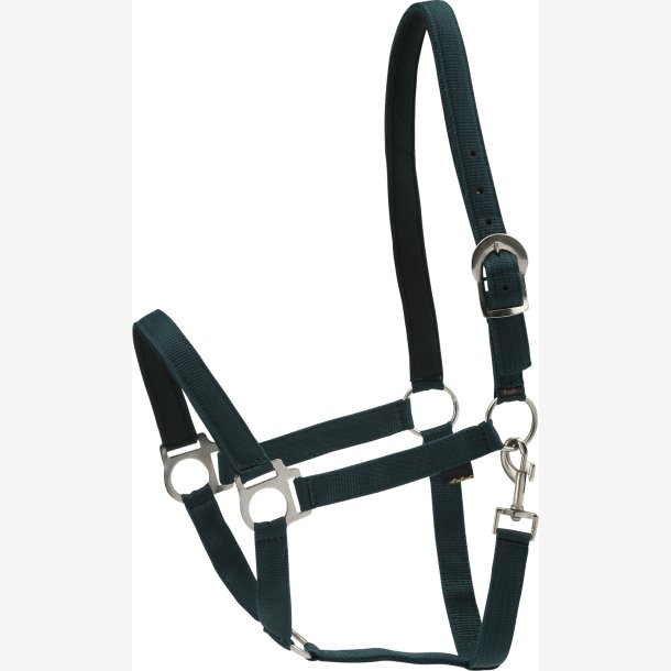 HG Nylongrime med fast ring og padding - Grn