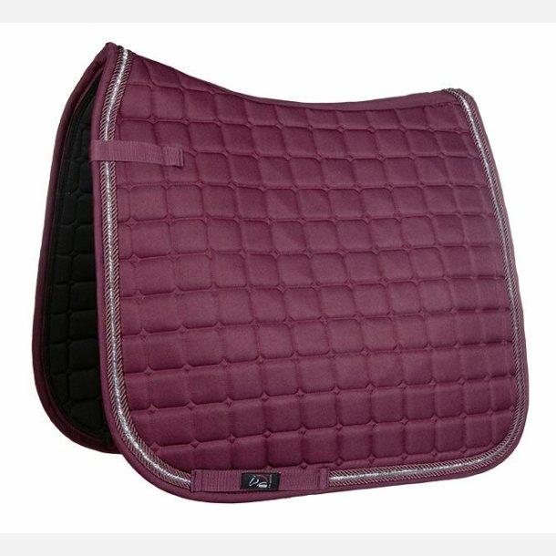HKM sadelunderlag - Hayley - Dressur - Bordeaux