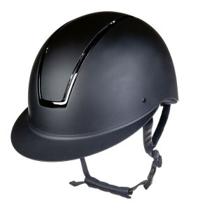 HKM Ridehjelm - Lady Shield - Sort/Shiny Black