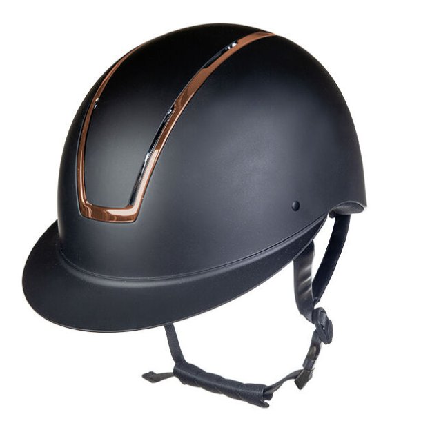 HKM Ridehjelm - Lady Shield - Sort/RoseGold