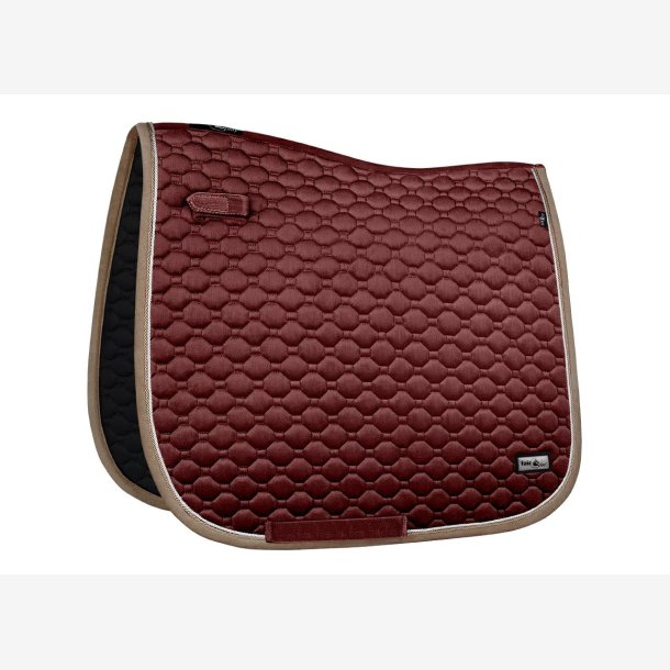 Fairplay sadelunderlag - Onyx - Cherry Brown