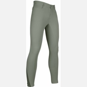 HKM Ridebukser - Sportive Herre - Olive - Full Seat