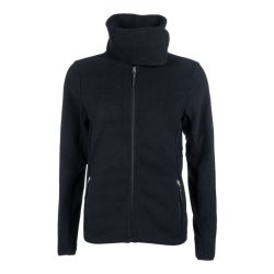 HKM Fleece Jacket - Basil - Sort