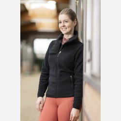 HKM Fleece Jacket - Basil - Sort