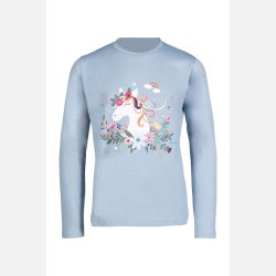 HKM Longsleeve Shirt - Wonderland - Grey/Blue