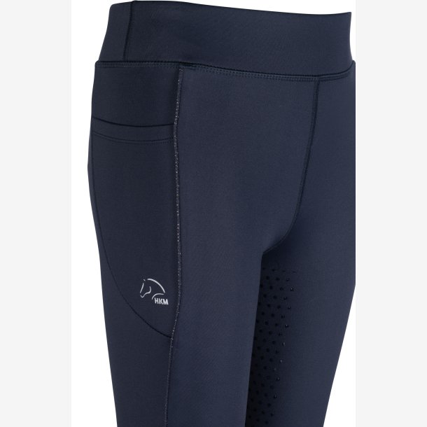 HKM Alice Vinter Tights - Deep Blue - Brn