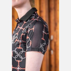 HKM Polo Shirt - Edinburgh - Black