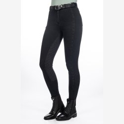 HKM Ridebukser - Harbour Island Denim - Sort