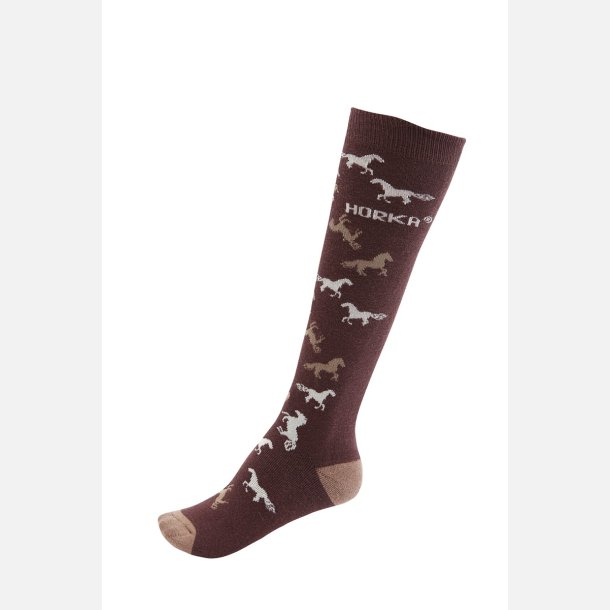 Horka strmper - Horses Brown/Beige