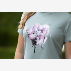 HKM T-shirt Hailey - Sage - Brn